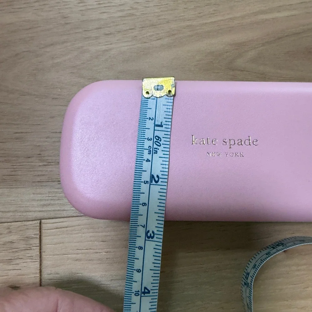 Kate Spade Kalie Eyeglass Frames Women 52-16-145 Brown Pink Green Case